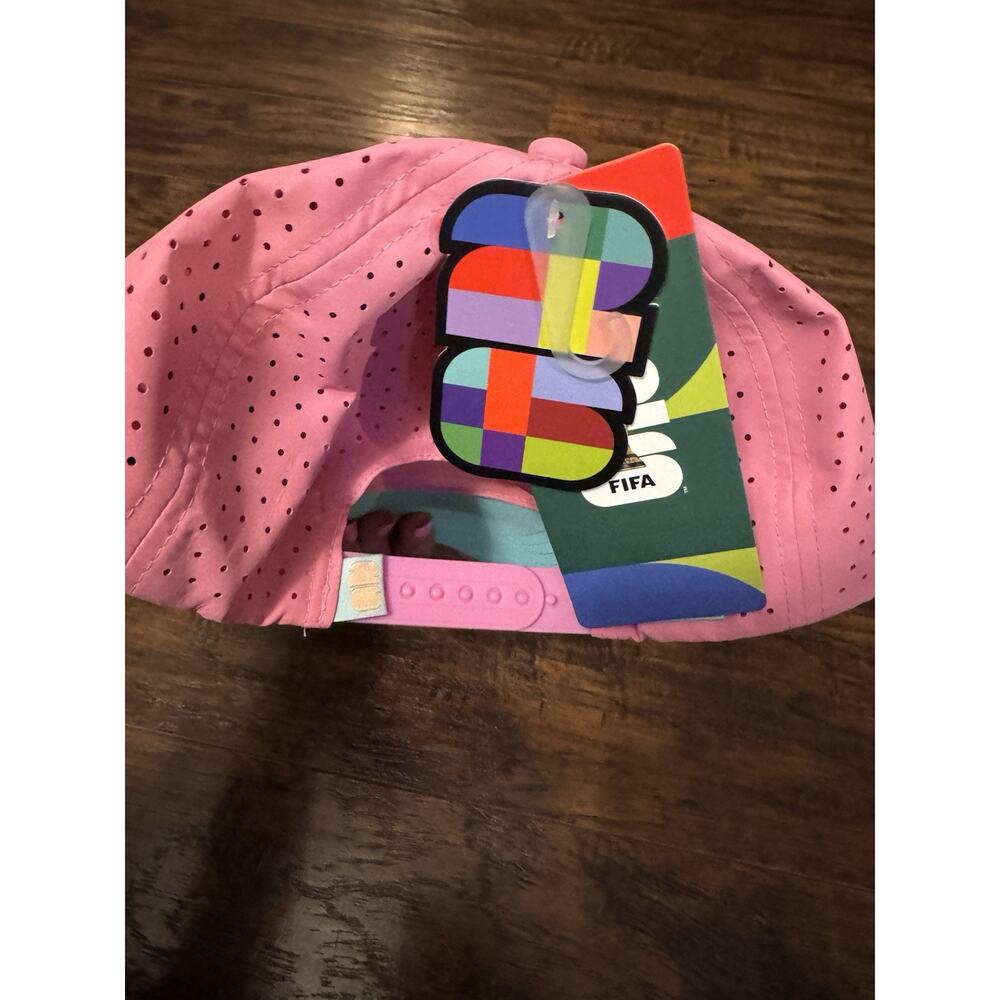 FIFA World Cup 2026 Emblem 26 Logo Premium Hat Pink Color NEW WITH TAGS - Picture 2 of 3